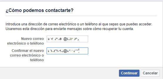 Facebook amigos de confianza